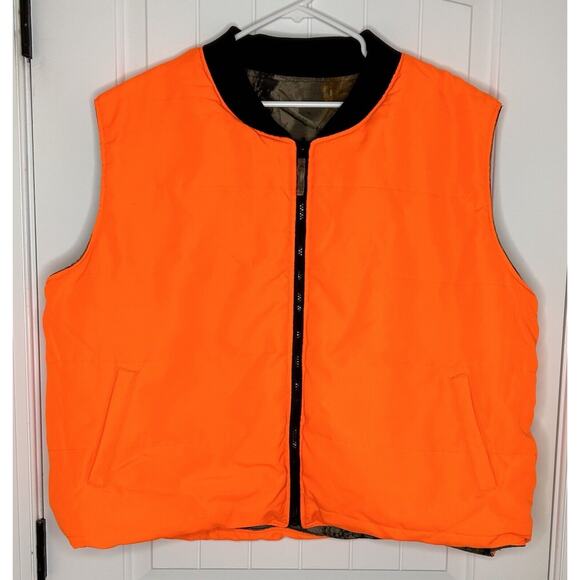 Vintage Bob Allen Jacket Men L Brown Real Tree Coat Reversible Hunting 90s - Picture 5 of 11